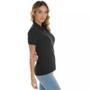 Imagem de Kit 5 Camisas Polo Piquet Feminina Baby Look - Cores Iguais