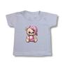 Imagem de Kit 5 Camiseta Babylook Meninas Atacado Revenda Algodão Qualidade