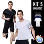 Imagem de Kit 5 Camiseta Masculina PROTEÇÃO SOLAR UV MANGA CURTA Dry fit Fitness Academia Corrida Praia Volley 731