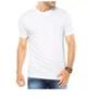 Imagem de Kit 5 Camisetas Básicas Masculina T-shirt Algodão Branca Tee