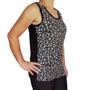 Imagem de Kit 5 Camisetas Femininas Regatas Básicas Peças Sortidas Costas em Preto Suplex Light PP Plus Size