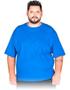 Imagem de Kit 5 Camisetas G1 G2 G3 Plus Size Poliéster Cor Variadas
