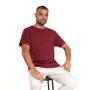 Imagem de Kit 5 Camisetas Masculinas Basica Gola Redonda 100% Algodão