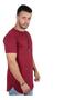 Imagem de  Kit 5 Camisetas Masculinas Long Line Oversize Swag Blusas Lisa Camisas Evangélicas Cristã Gospel Dança Coreografia Academia Camisa Musculação Treino 