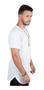 Imagem de  Kit 5 Camisetas Masculinas Long Line Oversize Swag Blusas Lisa Camisas Evangélicas Cristã Gospel Dança Coreografia Academia Camisa Musculação Treino 