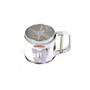 Imagem de Kit 5 Caneca Polvilhador Peneira Aço Inox Manual Açúcar Farinha Bolo