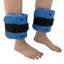 Imagem de Kit 5 Caneleiras Para Hidroginástica em EVA DF4032-AZ 3 a 4kg Azul Dafoca Sports