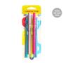 Imagem de Kit 5 Canetas 07 Pop Tinta ul Ponta 0,7Mm Compactor