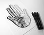 Imagem de Kit 5 Canetas Uni Ball PIN 200 C/ 5 Fine Line Uni Pin Preto