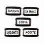 Imagem de Kit 5 Carimbos Automatico com Dizeres Variados