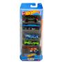 Imagem de Kit 5 Carrinhos Brinquedo Pack Miniatura Hot Wheels HW City Diecast 1806 Mattel