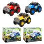 Imagem de Kit 5 Carrinhos Malucos Jeep Cambalhota a Pilha 4x4 Infantil