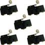 Imagem de Kit 5 Chave Interruptor Micro Switch Z-15gw2-b Haste 40mm Curta Com Roldana