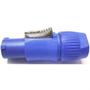 Imagem de Kit 5 Conector Powercon Macho Azul