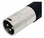 Imagem de Kit 5 Conector Xlr Canon Macho Niquelado Sa2X