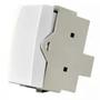 Imagem de Kit 5 conjunto 4x4 interruptor paralelo branco margirius sleek