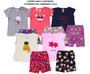 Imagem de Kit 5 Conjunto Infantil Feminino Roupa de Verão Menina