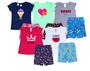 Imagem de Kit 5 Conjunto Infantil Feminino Roupa Infantil Menina