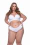 Imagem de Kit 5 Conjunto Plus Size Sutiã Reforçado Calcinha Lateral Larga Marisa Langerie Moda Íntima Feminina Blogueira Luxo Top