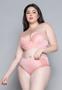 Imagem de Kit 5 Conjuntos de Lingerie Bella Fiore Modas Plus Size Vekyo Sutiã Reforçado Com Bojo Calcinha