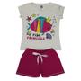 Imagem de Kit 5 Conjuntos Infantil Feminino Roupa de Crianças Atacado 1-2 -3 -4 -6 -8 Anos