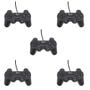 Imagem de Kit 5 Controle Joystick Com Fio Lotus Dualshock 2 Pc Ct008