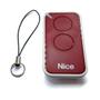 Imagem de Kit 5 Controle Remoto 433,92 MHz Rolling Code 2 Botões Era Inti Vermelho Linear HCS - Nice