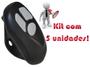 Imagem de KIT 5 CONTROLES COMMAND 433,92MHz RCG