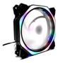 Imagem de Kit 5 Cooler Fan Rgb Colorido 120mm Ventoinha Gamer Pc Hayom