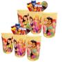 Imagem de Kit 5 Copos 320ml Infantil Princesas Disney p/ Base de Ovo de Páscoa