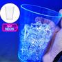 Imagem de Kit 5 Copos Mix Acrílico Neon Transparente Long Drink Para Festa Balada 500ml AP1019CR