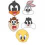 Imagem de Kit 5 Cortador Modular Looney Tunes