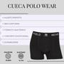 Imagem de Kit 5 Cueca Boxer Box Basic Microfibra Sem Costura Elastano