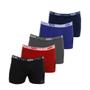 Imagem de Kit 5 Cuecas Box Boxer Microfibra Original Qualidade