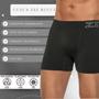 Imagem de Kit 5 Cuecas Boxer Masculina Microfibra Sem Costura Zee Rucci Premium