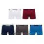 Imagem de Kit 5 Cuecas Boxer Puma Sem Costura Masculina