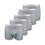 Imagem de Kit 5 Cuecas Boxers Infantil Box Algodão Cotton Conforto