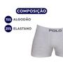 Imagem de Kit 5 Cuecas Polo 781 Algodão Boxer Sem Costura - Sortido