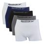 Kit 5 Cuecas Reebok Boxer Classic Microfibra Sortido Imagem de Kit 5 Cuecas Reebok Boxer Classic Microfibra Sortido