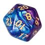 Imagem de Kit 5 Dados D20 Mesclados - RPG
