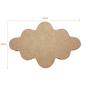 Kit 5 Enfeite de Mesa e Parede Nuvem 16cm Mdf Madeira - ATACADÃO DO ARTESANATO MDF Imagem de Kit 5 Enfeite de Mesa e Parede Nuvem 16cm Mdf Madeira