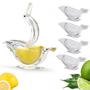 Imagem de Kit 5 Espremedor de Limão Acrílico Fino Gourmet Cítricos 