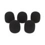 Imagem de Kit 5 Espumas Antipuff Para Mics Preto On-Stage ASWS58B5