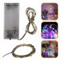 Imagem de Kit 5 Fios Modelo Fada 20 Leds Multicolorido 2M Cada Bivolt.