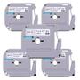 Imagem de Kit 5 Fita Compatível Brother M231 Mk 231 Mk231 Pt-65 12mm