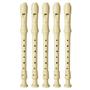 Imagem de Kit 5 Flautas Soprano Barroca Yrs24B - Yamaha