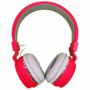 Imagem de Kit 5 Fones De Ouvido Bluetooth Over-Ear Com Microfone Red