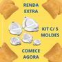 Imagem de Kit 5 Formas Molde para Pastel Fogaça Salgados Risole