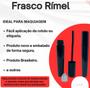 Imagem de Kit 5 Frasco Sérum Rimel Vio 4Ml Preto Ou Cristal Premium