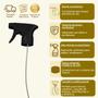 Imagem de Kit 5 Gatilho Spray Trigger Preto para Frasco Borrifador Pulverizador Multiuso Limpeza Refil